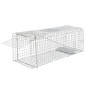 vidaXL Trampa para animales vivos galvanizada 80 cm vidaXL Trampa para animales vivos galvanizada 80 cm