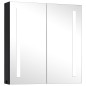 vidaXL Mueble de baño con espejo LED 62x14x60 cm vidaXL Mueble de baño con espejo LED 62x14x60 cm