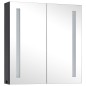 vidaXL Mueble de baño con espejo LED 62x14x60 cm vidaXL Mueble de baño con espejo LED 62x14x60 cm