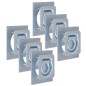 vidaXL Anillos de sujeción de tráiler 6 pzas acero galvanizado 2000kg vidaXL Anillos de sujeción de tráiler 6 pzas acero galvanizado 2000kg