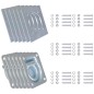 vidaXL Anillos de sujeción de tráiler 6 pzas acero galvanizado 2000kg vidaXL Anillos de sujeción de tráiler 6 pzas acero galvanizado 2000kg