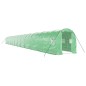 vidaXL Invernadero con estructura de acero verde 48 m² 24x2x2 m vidaXL Invernadero con estructura de acero verde 48 m² 24x2x2 m