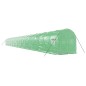 vidaXL Invernadero con estructura de acero verde 48 m² 24x2x2 m vidaXL Invernadero con estructura de acero verde 48 m² 24x2x2 m