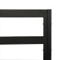 vidaXL Juego de muebles de jardín 7 piezas acero con cojines gris vidaXL Juego de muebles de jardín 7 piezas acero con cojines gris
