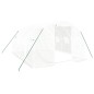 vidaXL Invernadero con estructura de acero blanco 12 m² 4x3x2 m vidaXL Invernadero con estructura de acero blanco 12 m² 4x3x2 m