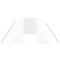 vidaXL Invernadero con estructura de acero blanco 12 m² 4x3x2 m vidaXL Invernadero con estructura de acero blanco 12 m² 4x3x2 m