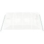 vidaXL Invernadero con estructura de acero blanco 12 m² 4x3x2 m vidaXL Invernadero con estructura de acero blanco 12 m² 4x3x2 m