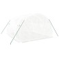 vidaXL Invernadero con estructura de acero blanco 12 m² 4x3x2 m vidaXL Invernadero con estructura de acero blanco 12 m² 4x3x2 m