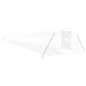 vidaXL Invernadero con estructura de acero blanco 66 m² 22x3x2 m vidaXL Invernadero con estructura de acero blanco 66 m² 22x3x2 m