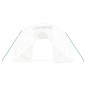vidaXL Invernadero con estructura de acero blanco 66 m² 22x3x2 m vidaXL Invernadero con estructura de acero blanco 66 m² 22x3x2 m