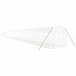 vidaXL Invernadero con estructura de acero blanco 48 m² 24x2x2 m vidaXL Invernadero con estructura de acero blanco 48 m² 24x2x2 m
