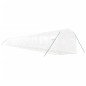 vidaXL Invernadero con estructura de acero blanco 48 m² 24x2x2 m vidaXL Invernadero con estructura de acero blanco 48 m² 24x2x2 m