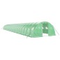 vidaXL Invernadero con estructura de acero verde 96 m² 24x4x2 m vidaXL Invernadero con estructura de acero verde 96 m² 24x4x2 m