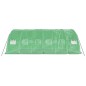 vidaXL Invernadero con estructura de acero verde 30 m² 6x5x2,3 m vidaXL Invernadero con estructura de acero verde 30 m² 6x5x2,3 m
