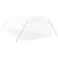 vidaXL Invernadero con estructura de acero blanco 24 m² 8x3x2 m vidaXL Invernadero con estructura de acero blanco 24 m² 8x3x2 m