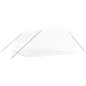 vidaXL Invernadero con estructura de acero blanco 36 m² 6x6x2,85 m vidaXL Invernadero con estructura de acero blanco 36 m² 6x6x2,85 m