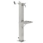 vidaXL Columna de agua de jardín acero inoxidable cuadrada 95 cm vidaXL Columna de agua de jardín acero inoxidable cuadrada 95 cm