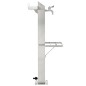 vidaXL Columna de agua de jardín acero inoxidable cuadrada 95 cm vidaXL Columna de agua de jardín acero inoxidable cuadrada 95 cm