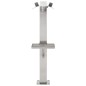 vidaXL Columna de agua de jardín acero inoxidable cuadrada 95 cm vidaXL Columna de agua de jardín acero inoxidable cuadrada 95 cm