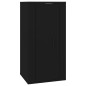vidaXL Set de muebles para TV 2 piezas madera contrachapada negro vidaXL Set de muebles para TV 2 piezas madera contrachapada negro