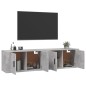 vidaXL Muebles para TV de pared 2 uds gris hormigón 80x34,5x40 cm vidaXL Muebles para TV de pared 2 uds gris hormigón 80x34,5x40 cm