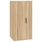 vidaXL Set de muebles para TV 2 pzas madera contrachapada roble sonoma vidaXL Set de muebles para TV 2 pzas madera contrachapada roble sonoma