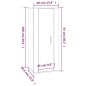 vidaXL Set de muebles para TV 5 pzas madera contrachapada roble marrón