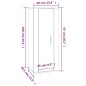 vidaXL Set de muebles para TV 5 pzas madera contrachapada roble Sonoma