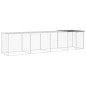 vidaXL Gallinero con techo acero galvanizado antracita 403x98x90 cm vidaXL Gallinero con techo acero galvanizado antracita 403x98x90 cm