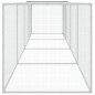 vidaXL Gallinero con techo acero galvanizado antracita 403x98x90 cm vidaXL Gallinero con techo acero galvanizado antracita 403x98x90 cm