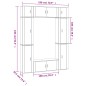 vidaXL Set de muebles de TV 8 pzas madera contrachapada roble ahumado vidaXL Set de muebles de TV 8 pzas madera contrachapada roble ahumado