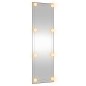 vidaXL Espejo de pared rectangular con luces LED vidrio 30x100 cm vidaXL Espejo de pared rectangular con luces LED vidrio 30x100 cm