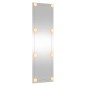 vidaXL Espejo de pared rectangular con luces LED vidrio 30x100 cm vidaXL Espejo de pared rectangular con luces LED vidrio 30x100 cm
