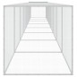 vidaXL Gallinero con techo acero galvanizado antracita 803x98x90 cm vidaXL Gallinero con techo acero galvanizado antracita 803x98x90 cm