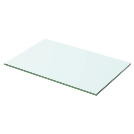 vidaXL Panel de estante vidrio claro 50x25 cm