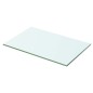 vidaXL Panel de estante vidrio claro 50x25 cm vidaXL Panel de estante vidrio claro 50x25 cm