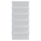 vidaXL Cajas de almacenaje apilables 6 uds plástico 10 L vidaXL Cajas de almacenaje apilables 6 uds plástico 10 L
