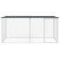 vidaXL Gallinero con techo acero galvanizado antracita 203x98x90 cm vidaXL Gallinero con techo acero galvanizado antracita 203x98x90 cm