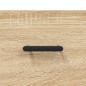vidaXL Aparador alto madera contrachapada color roble 69,5x34x180 cm