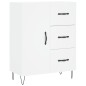 vidaXL Aparador alto madera contrachapada blanco 69,5x34x180 cm vidaXL Aparador alto madera contrachapada blanco 69,5x34x180 cm