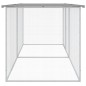 vidaXL Gallinero con techo acero galvanizado gris claro 203x98x90 cm vidaXL Gallinero con techo acero galvanizado gris claro 203x98x90 cm