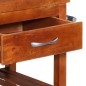 vidaXL Carrito de cocina de madera maciza de acacia 100x48x89 cm vidaXL Carrito de cocina de madera maciza de acacia 100x48x89 cm