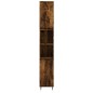 vidaXL Set de muebles baño 3 pzas madera contrachapada roble ahumado vidaXL Set de muebles baño 3 pzas madera contrachapada roble ahumado