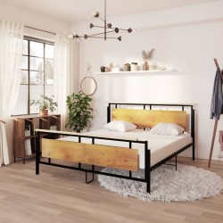 vidaXL Estructura de cama de metal 180x200 cm