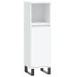 vidaXL Juego de muebles de baño 3 pzas madera contrachapada blanco vidaXL Juego de muebles de baño 3 pzas madera contrachapada blanco