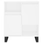 vidaXL Aparadores 2 piezas madera contrachapada blanco vidaXL Aparadores 2 piezas madera contrachapada blanco