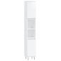 vidaXL Set muebles de baño 3 piezas madera contrachapada blanco brillo vidaXL Set muebles de baño 3 piezas madera contrachapada blanco brillo