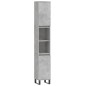 vidaXL Set muebles de baño 2 piezas madera contrachapada gris hormigón vidaXL Set muebles de baño 2 piezas madera contrachapada gris hormigón