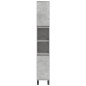 vidaXL Set muebles de baño 2 piezas madera contrachapada gris hormigón vidaXL Set muebles de baño 2 piezas madera contrachapada gris hormigón