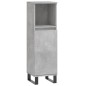 vidaXL Set muebles de baño 2 piezas madera contrachapada gris hormigón vidaXL Set muebles de baño 2 piezas madera contrachapada gris hormigón